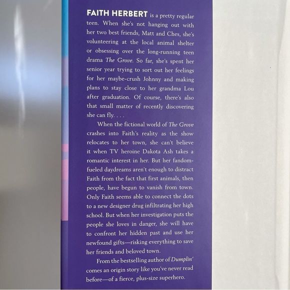 Book “Faith, Taking Flight” Best selling author of DUMPLIN’. Hardcover, … - Picture 2 of 16